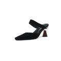 Leather High Heel Shoes