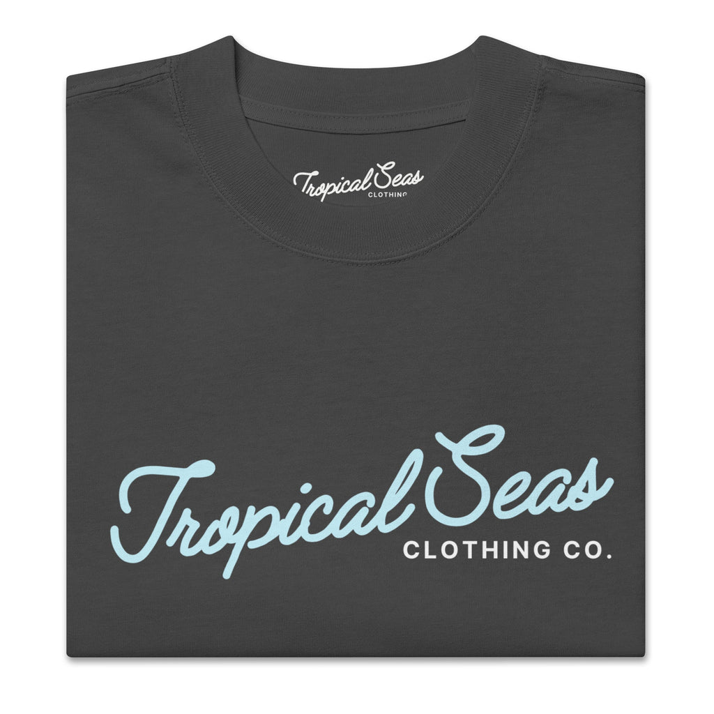 Oversized Tropical Graphic T-Shirt