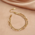 Classic Chain Bracelet in Gold or Silver