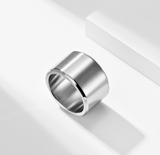 Matte Stainless Steel Ring