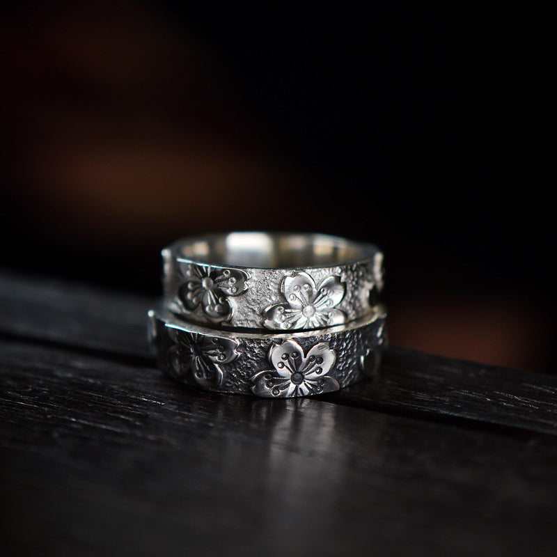 Sterling Silver Retro Ring