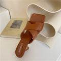 Crisscross Strap Beach Sandals