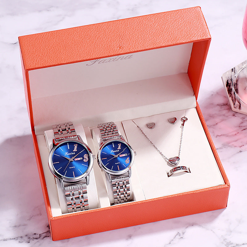 Watch & Jewelry Gift Set