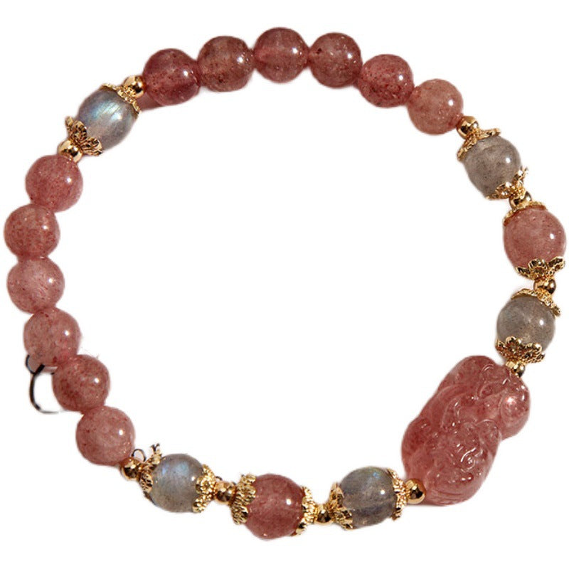 Strawberry Crystal Bracelet
