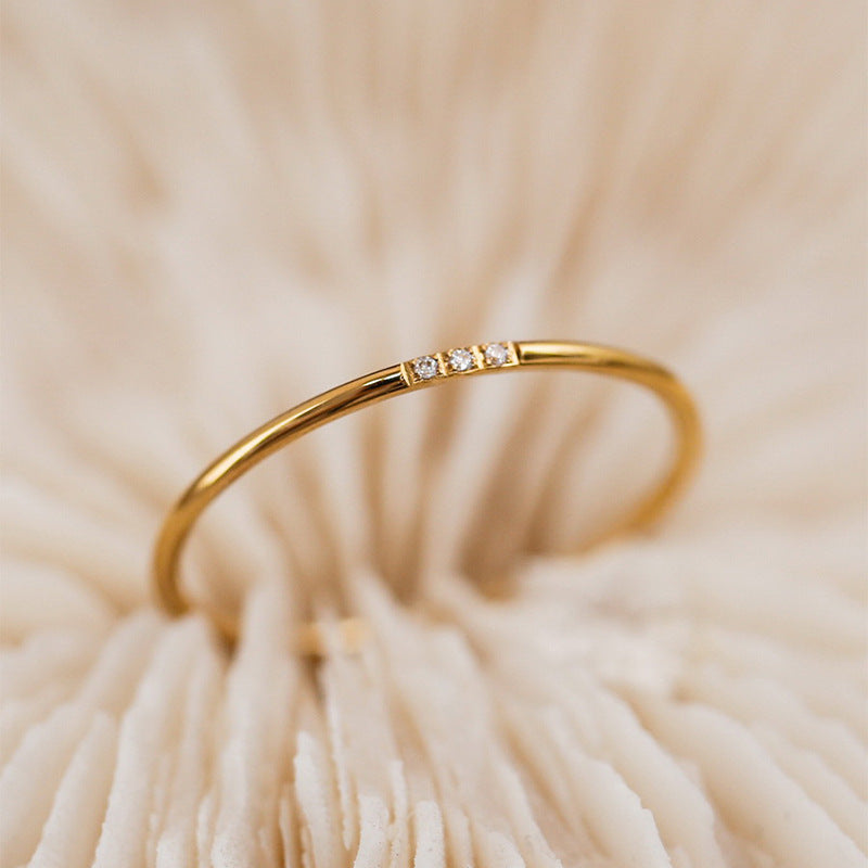 Cubic Zirconia Engagement Ring