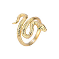 Snake Eye Geometric Ring