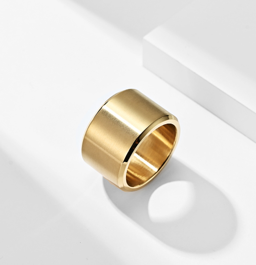 Matte Stainless Steel Ring
