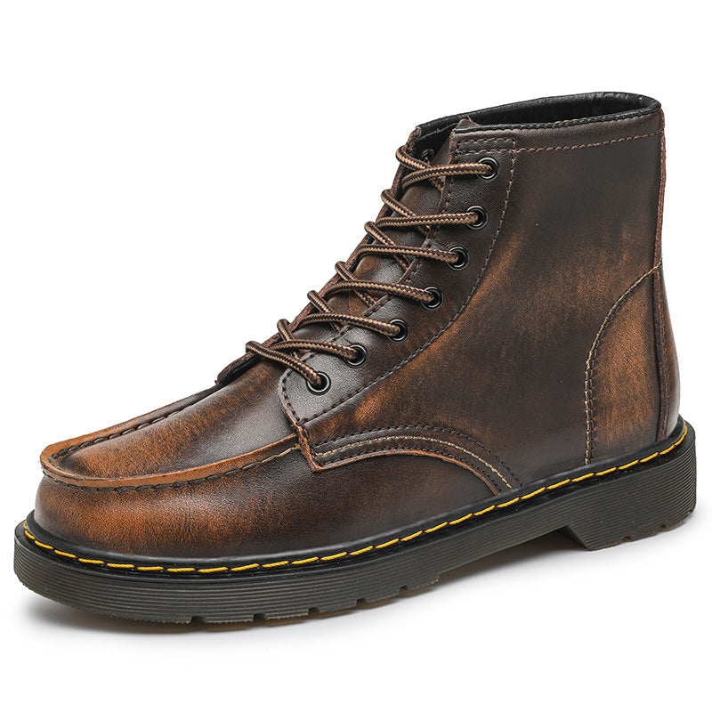 Men's Cowhide Combat Boots