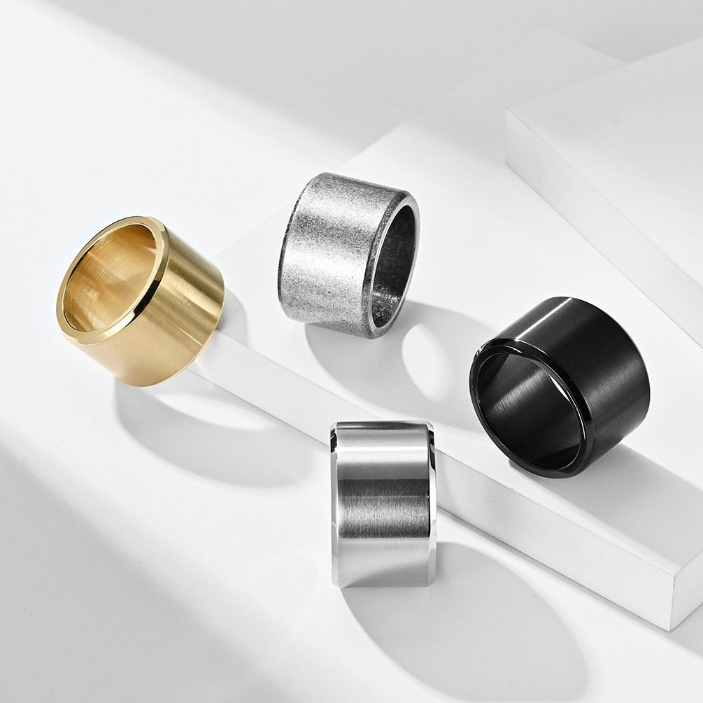 Matte Stainless Steel Ring