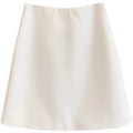 Pearl-Finish A-Line Skirt