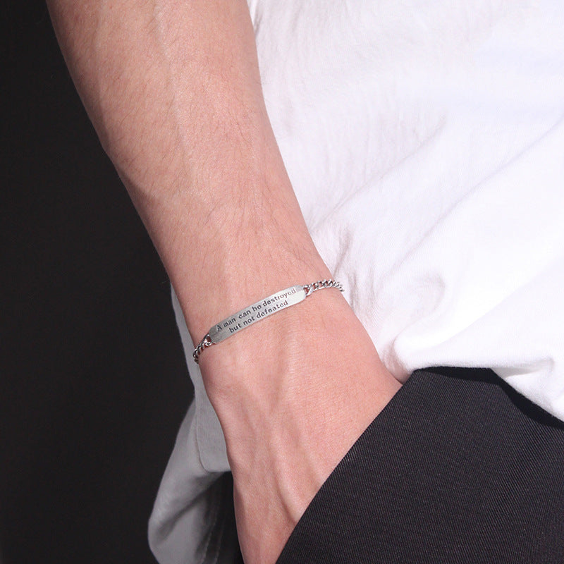 Vintage Thai-style silver bracelet worn on wrist