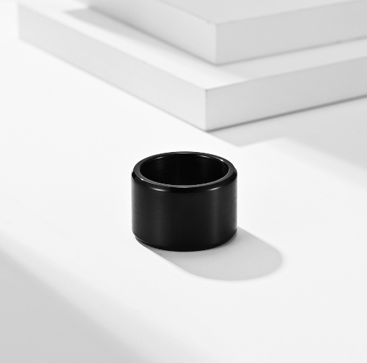 Matte Stainless Steel Ring