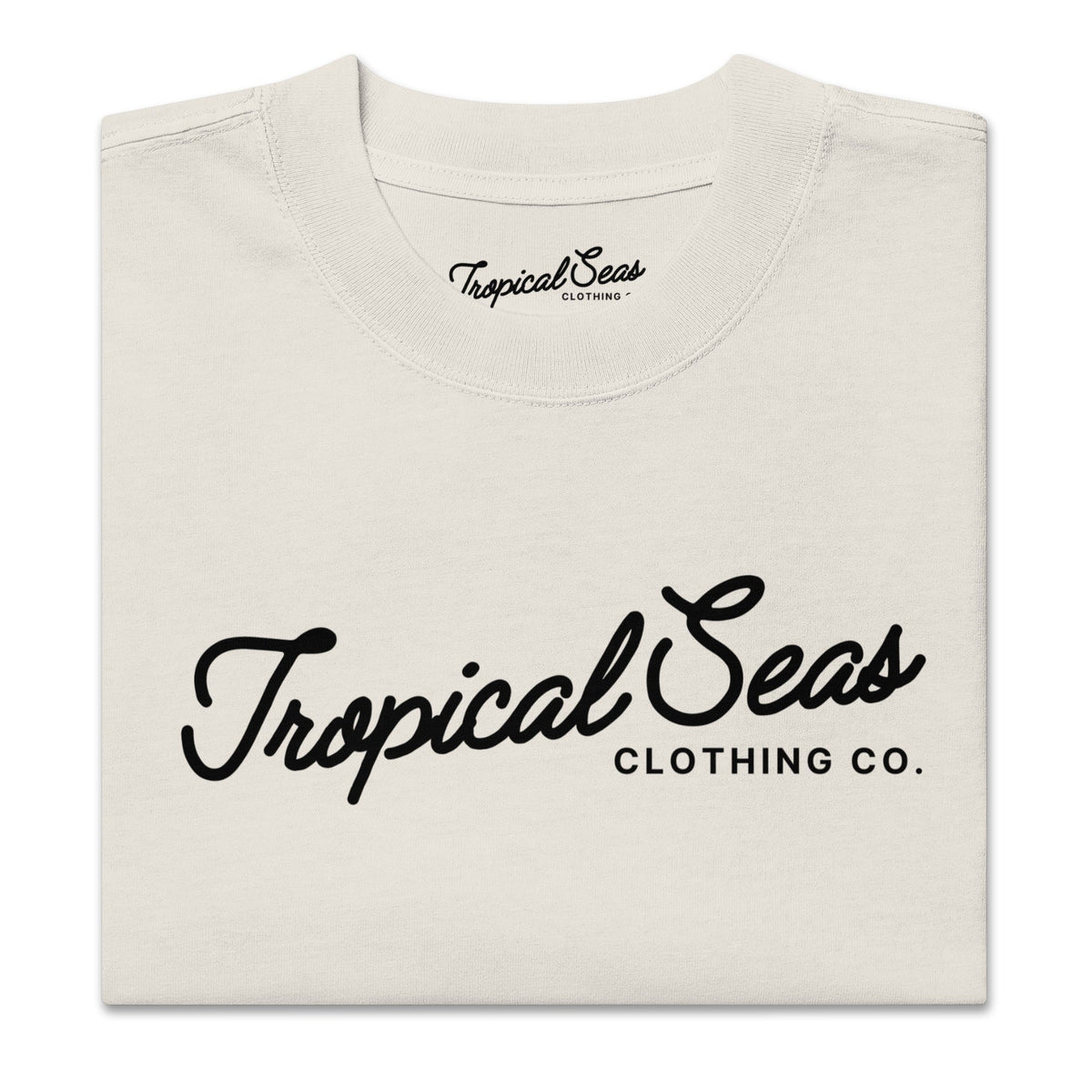 Oversized Tropical Graphic T-Shirt