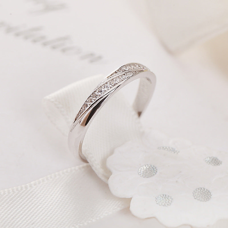 Sterling Silver Couple Ring
