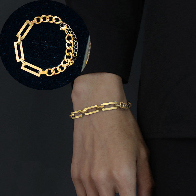 Titanium Steel Bracelet Set