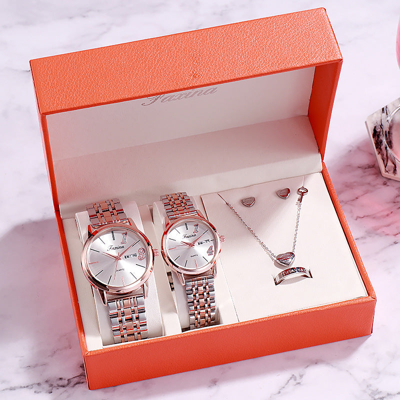 Watch & Jewelry Gift Set