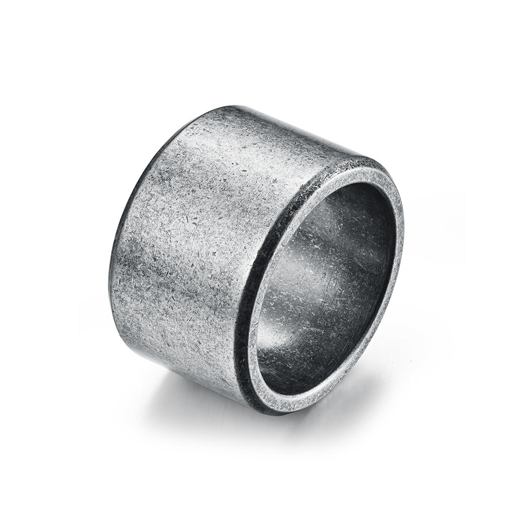 Matte Stainless Steel Ring