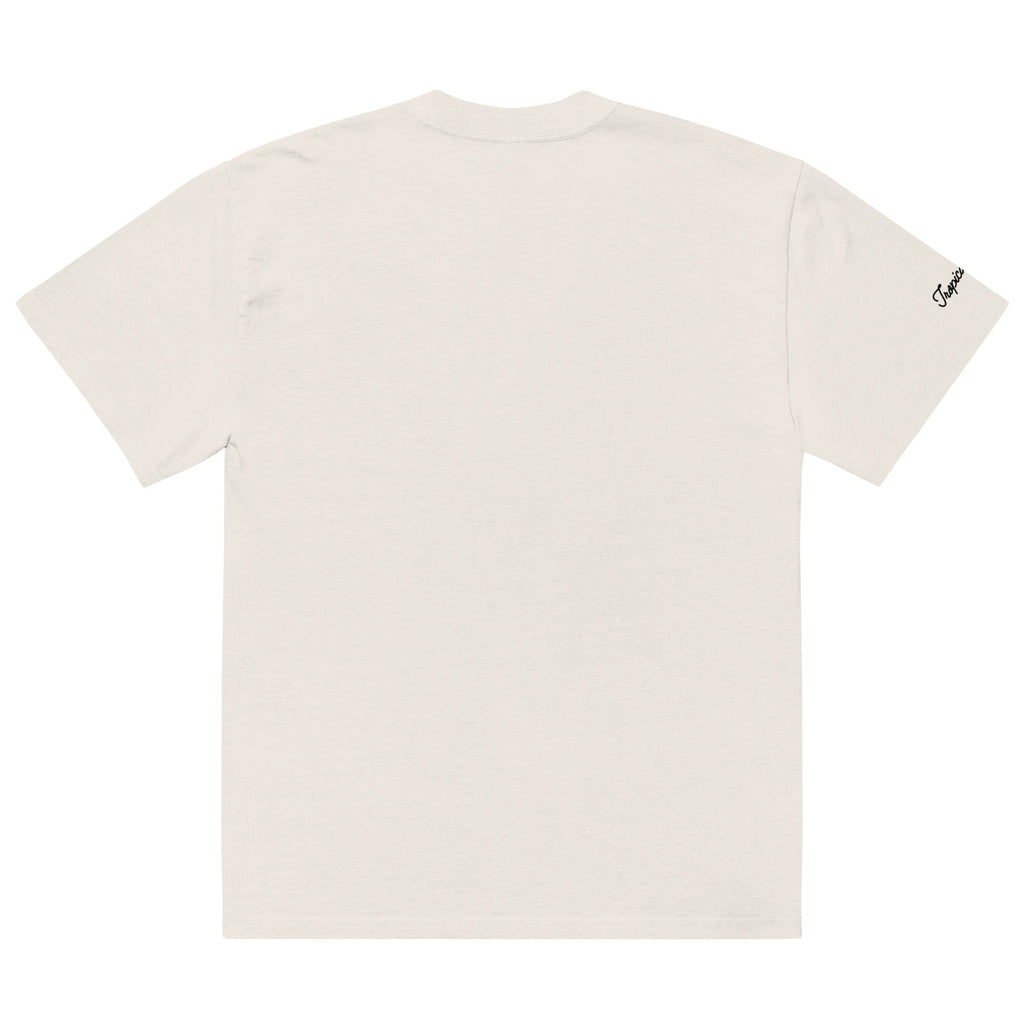 Oversized Tropical Graphic T-Shirt