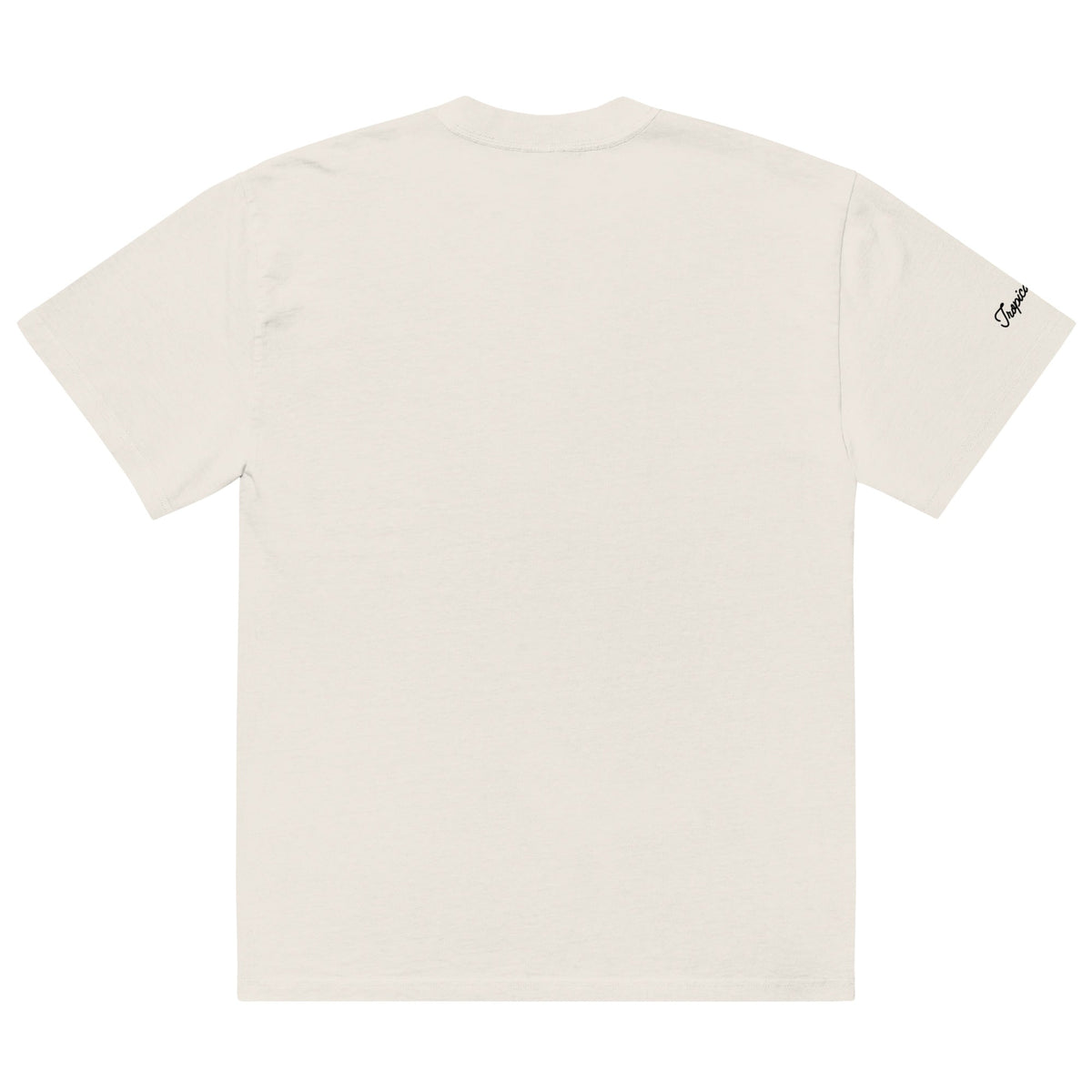 Oversized Tropical Graphic T-Shirt
