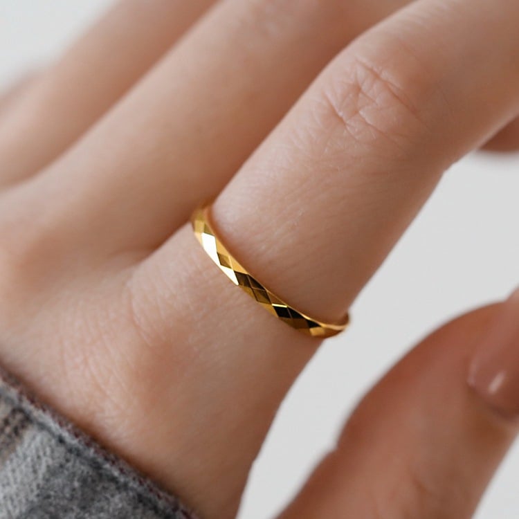 Prismatic Statement Ring
