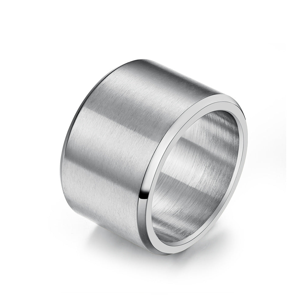 Matte Stainless Steel Ring