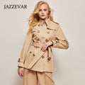 Classic Double-Breasted Trench Coat