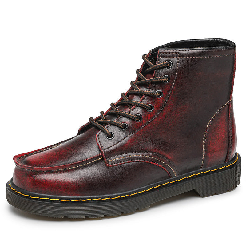 Men's Cowhide Combat Boots