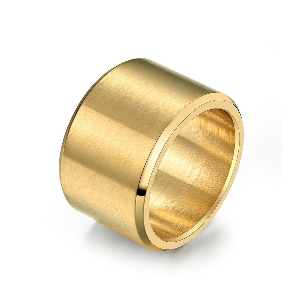 Matte Stainless Steel Ring