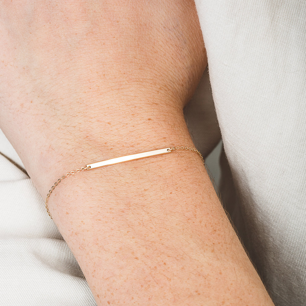 Minimalist Bar Bracelet
