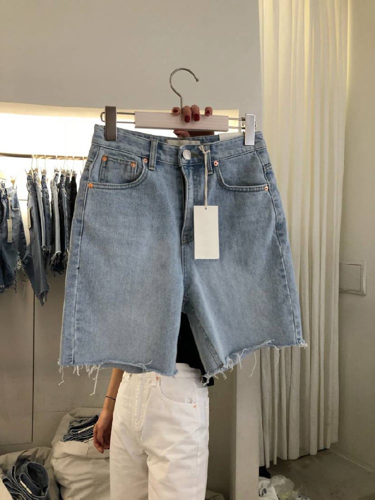Casual Denim Shorts